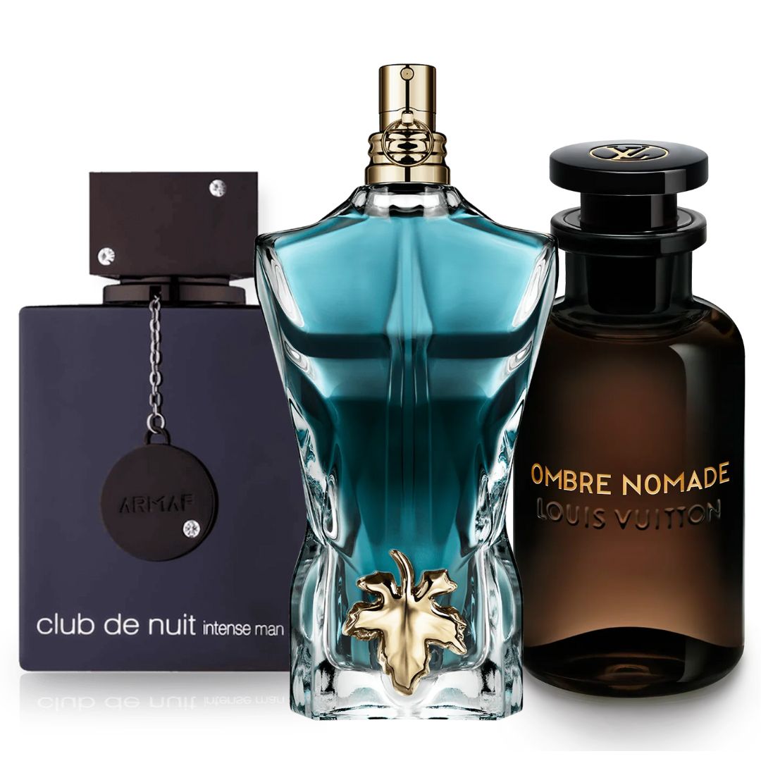 COMBO PERFUMES CLUB DE NUIT + LE BEAU + OMBRE NOMADE
