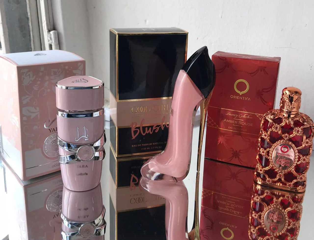 Kit 3 Perfumes (ORIENTICA + GOODGIRLBLUSH + YARA)